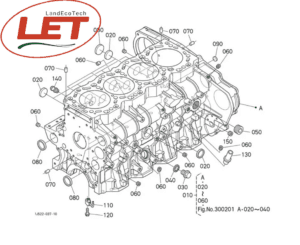Блок циліндрів 1G41001027