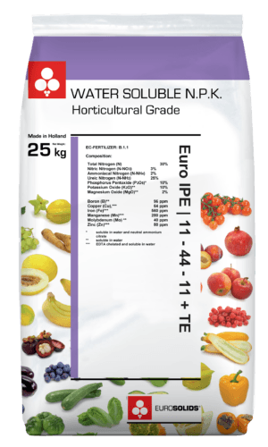 EuroSolids Водорозчинне NPK 11-40-11+2MgO+TE