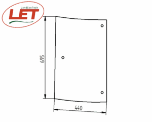 Скло загартоване одношарове T029070532